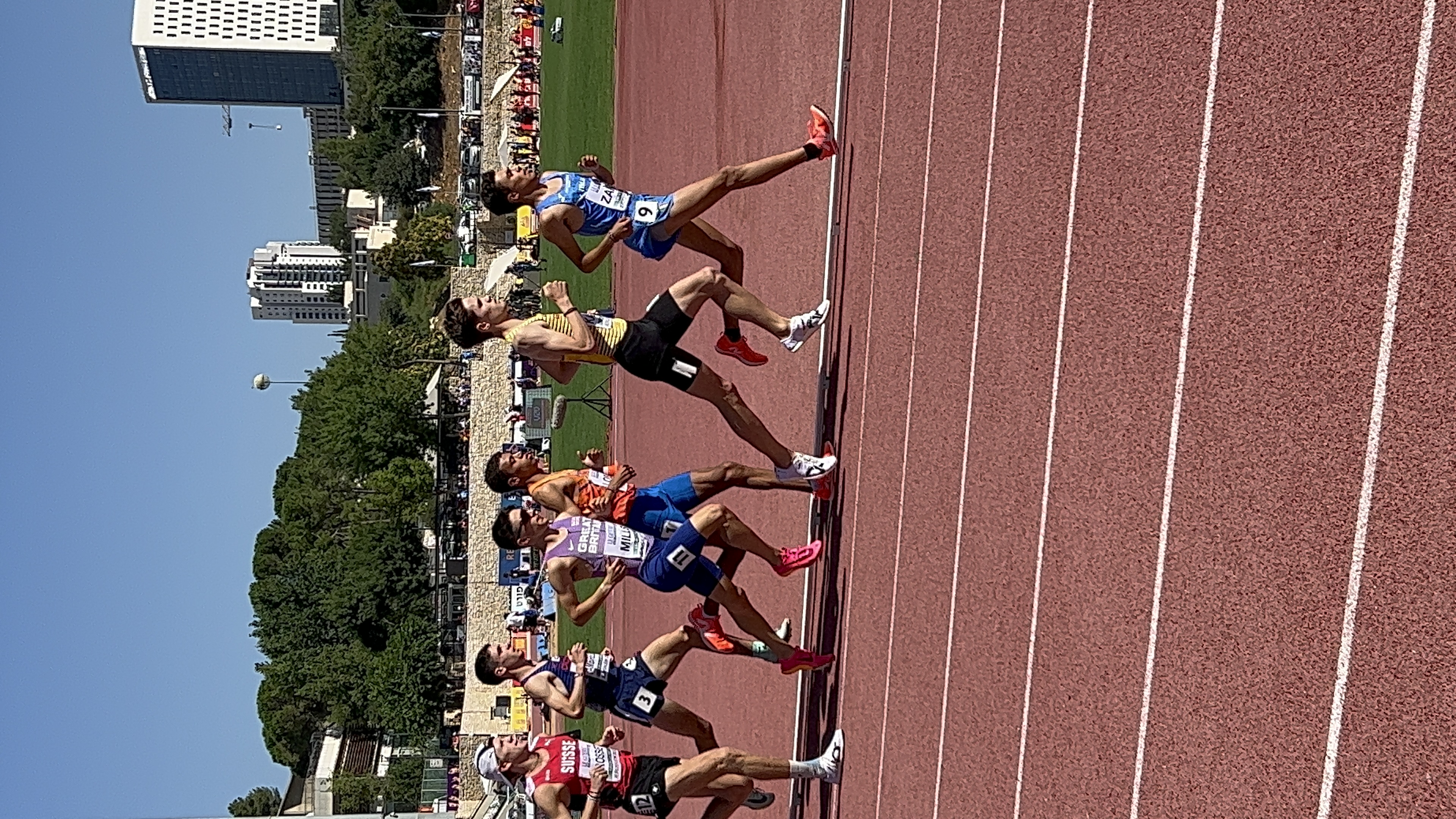 Finallauf 1500m EM